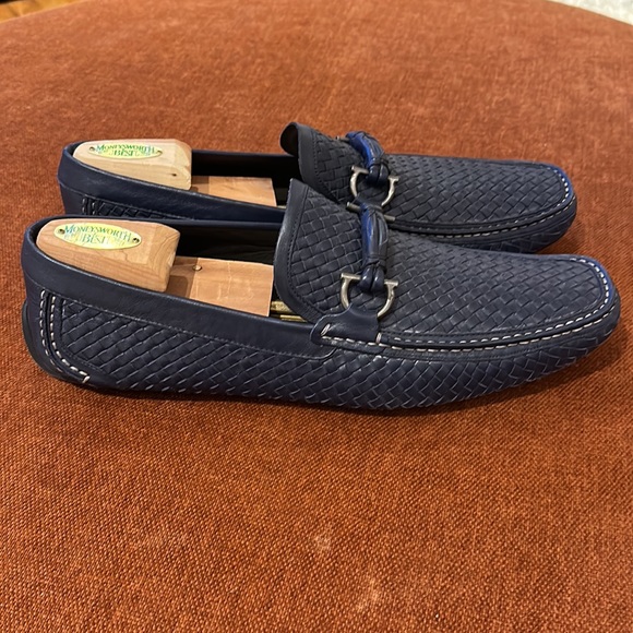 Men’s Salvatore Ferragamo slip on loafers - Size UK 12 - Picture 2 of 8